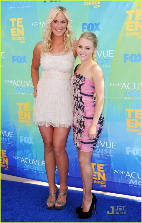 AnnaSophia Robb & Bethany Hamilton: Teen Choice Awards 2011
