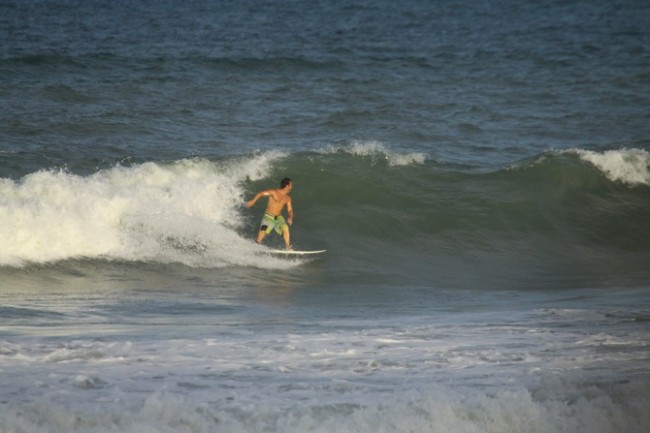 First Photos: 8/24/11 Hurricane Irene Surf On The East Coast (Brevard County)