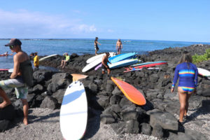 Eight commercial surfing permits authorized for Kahaluu Bay